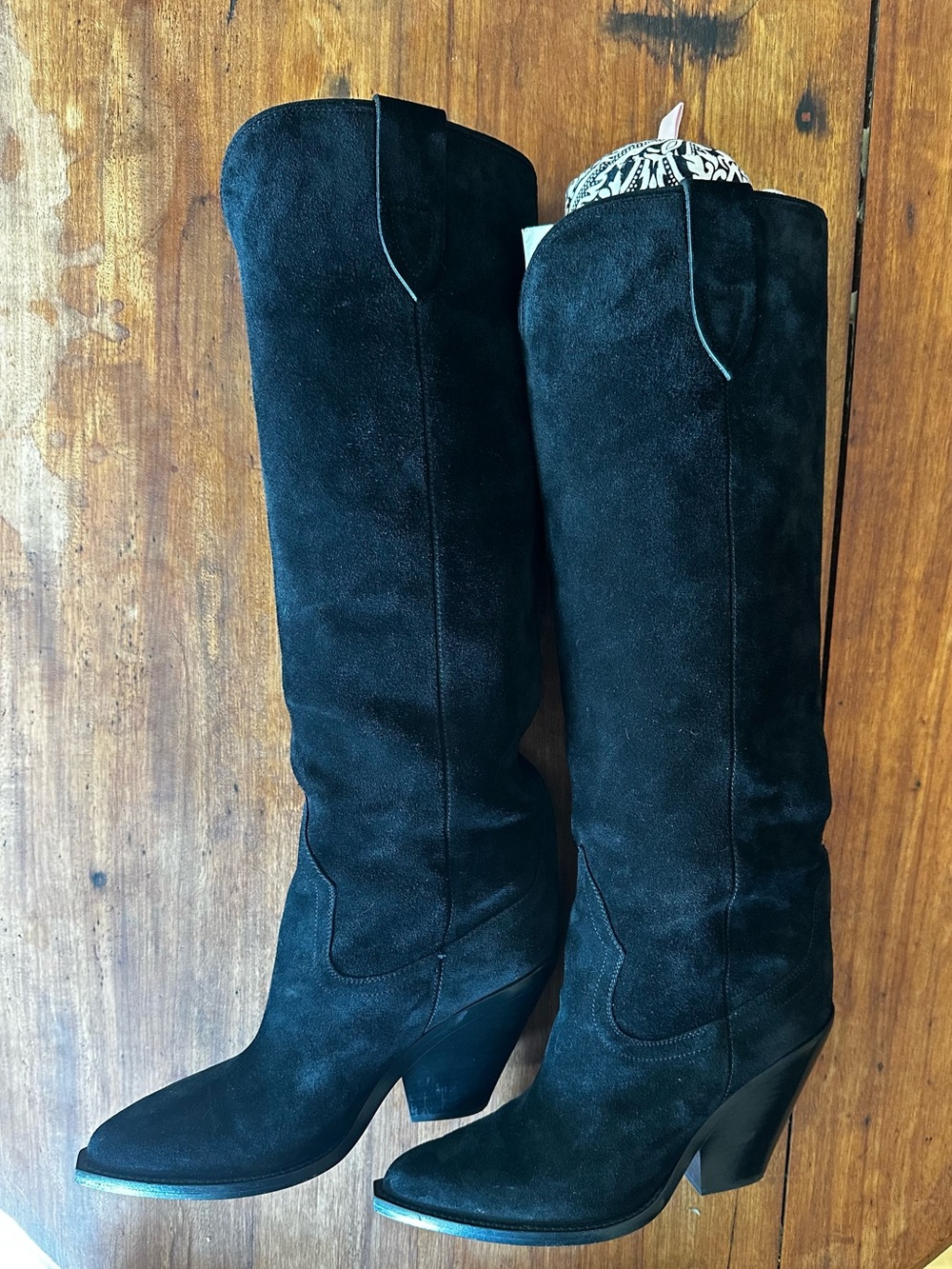 Isabel Marant Lomero Suede Knee-High Boots Size EU 40 - Picture 3 of 9